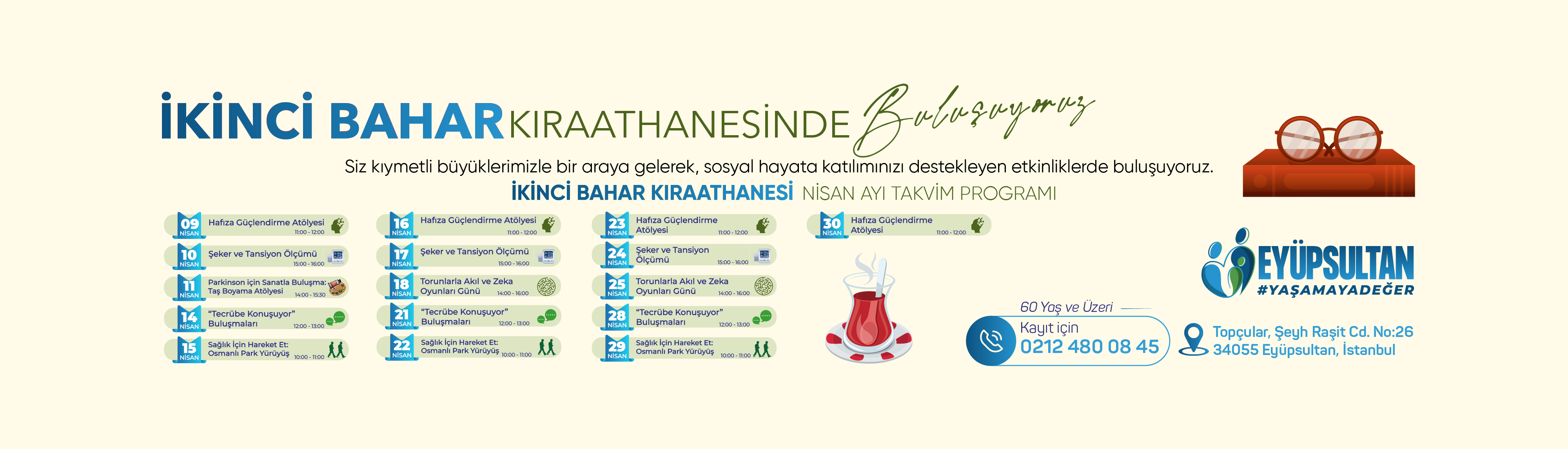 İkinci Bahar Kıraathanesinde Buluşuyoruz