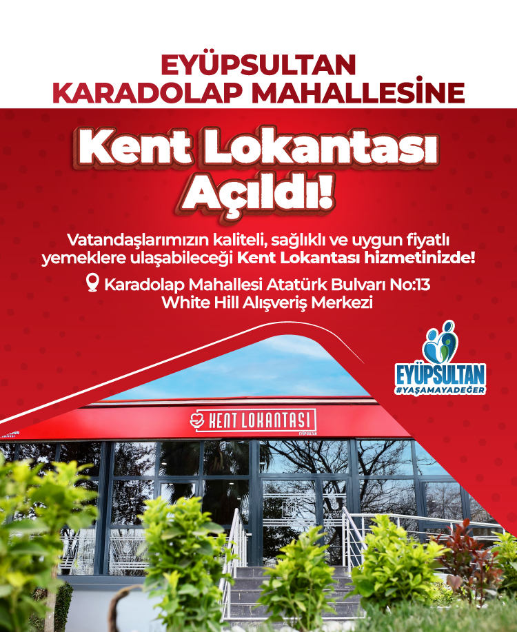 Eyüpsultan Kent Lokantası Açıldı