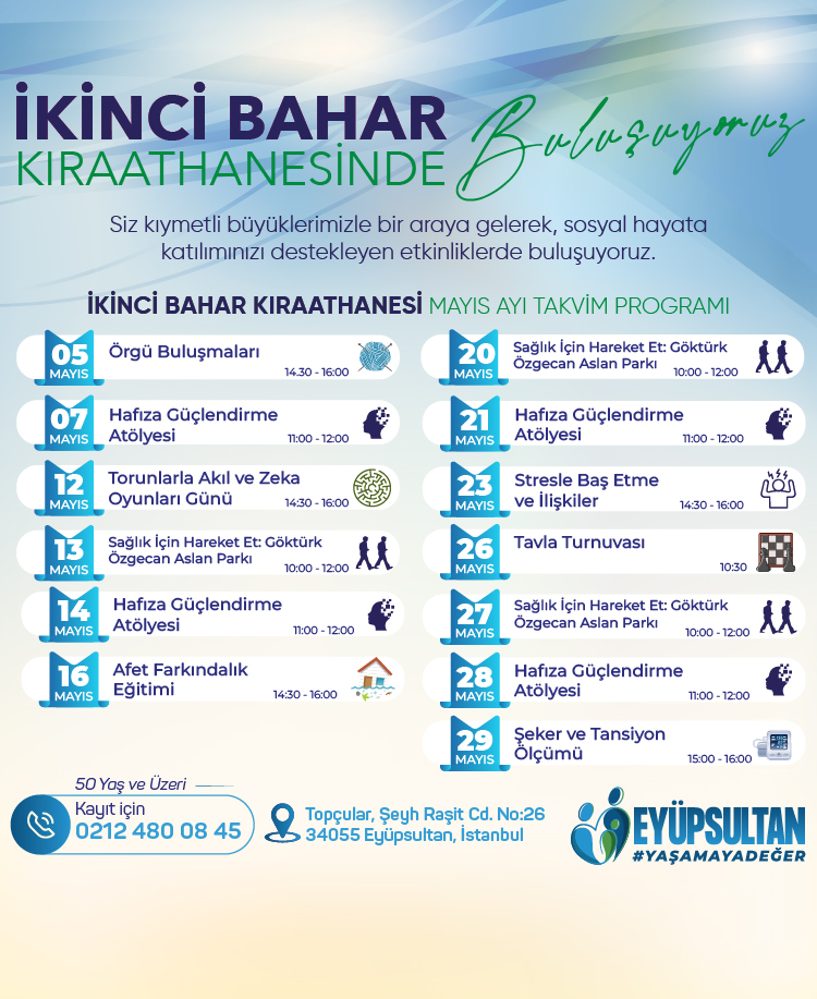 İkinci Bahar Kıraathanesinde Buluşuyoruz