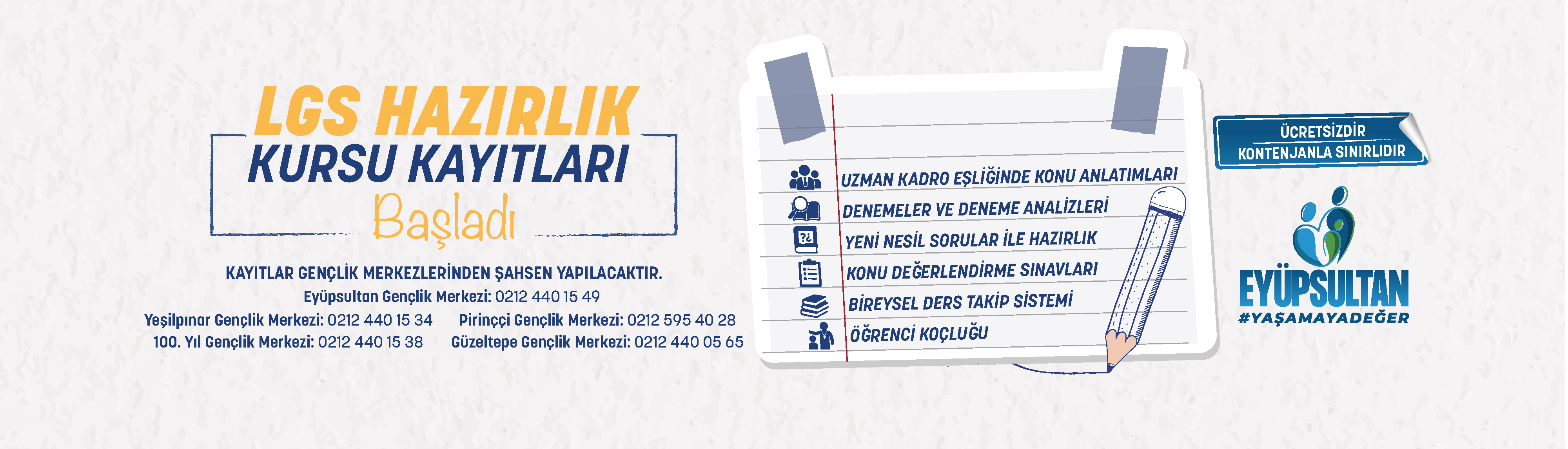 LGS Hazırlık Kursu Kayıtları Başladı