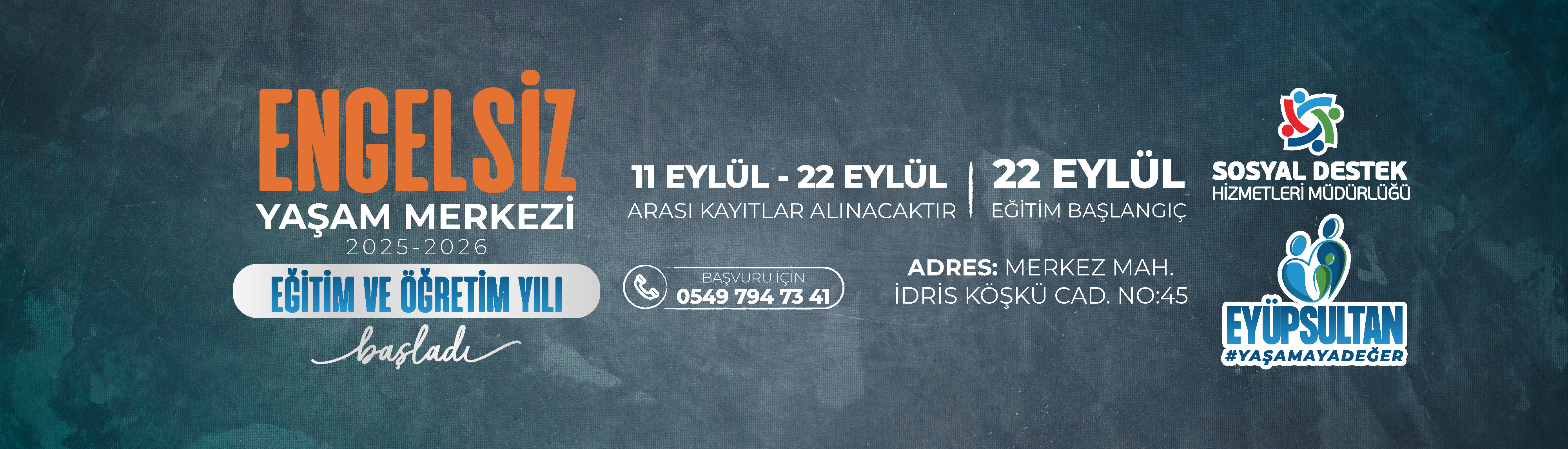 Engelsiz Yaşam Merkezi 2025-2026 Eğitim Ve Öğretim Yılı Başladı