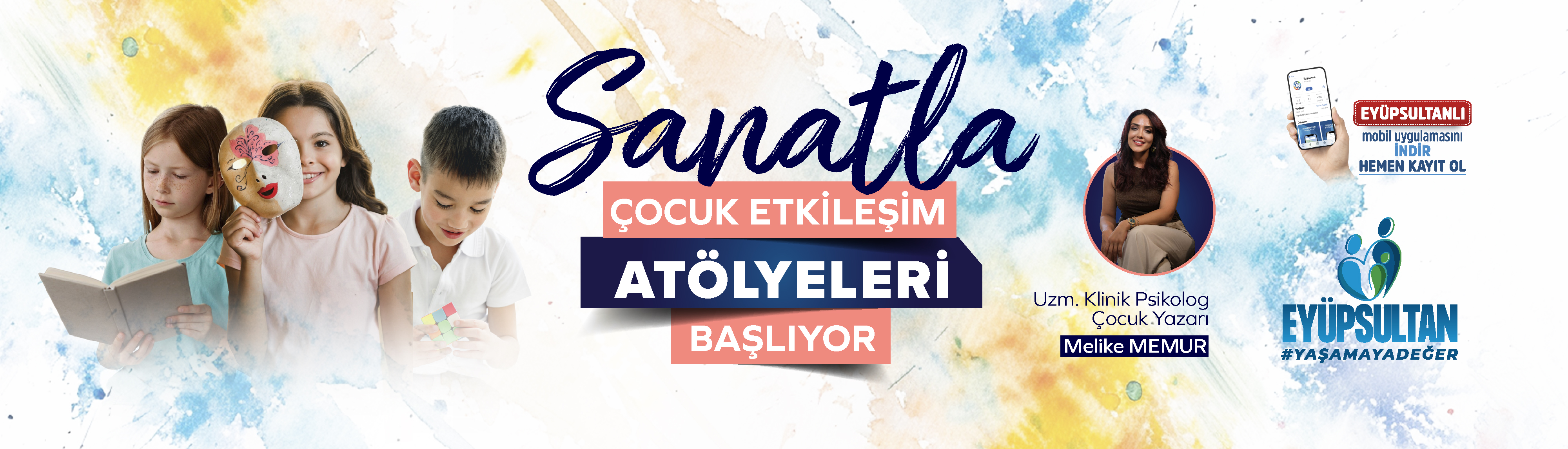 Sanatla Çocuk Etkileşim Atölyeleri