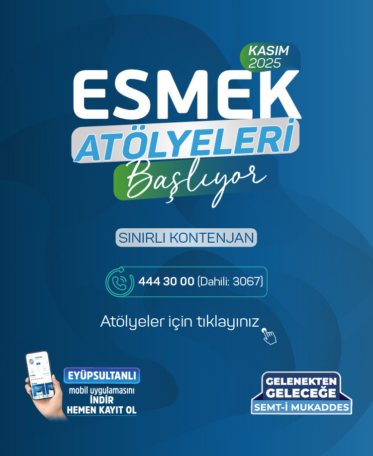 ESMEK Atölyeleri Başlıyor
