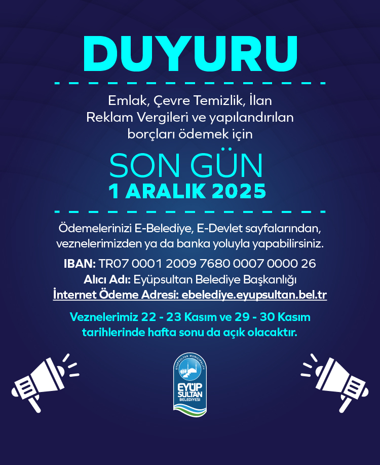 Emlak, Çevre Temizlik, İlan Reklam vergileri