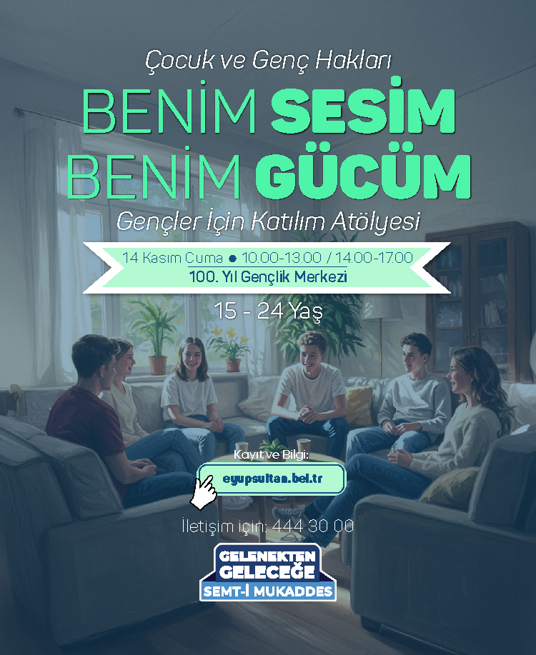 Benim Sesim, Benim Gücüm – Gençler İçin Katılım Atölyesi