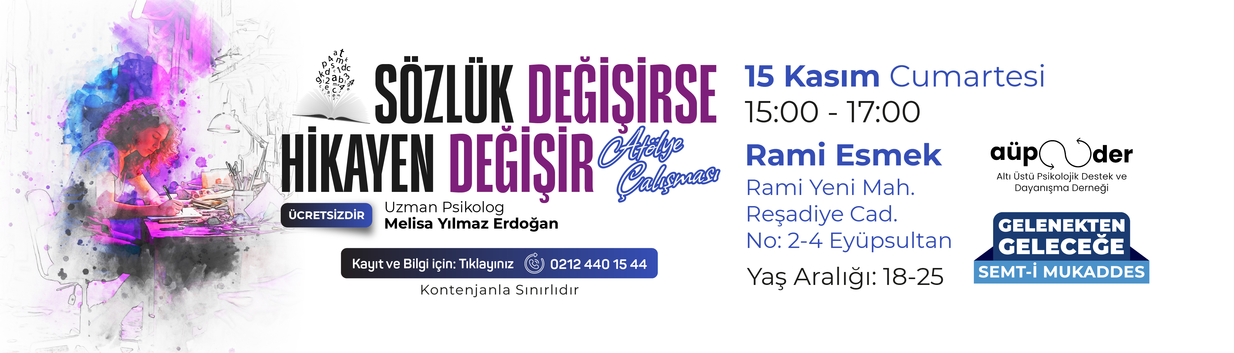 Sözlük Değişirse, Hikayen Değişir Atölye Çalışması