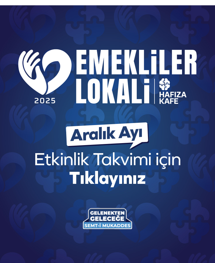 Emekliler Lokali Hafıza Kafe Aralık Ayı Etkinlik Takvimi
