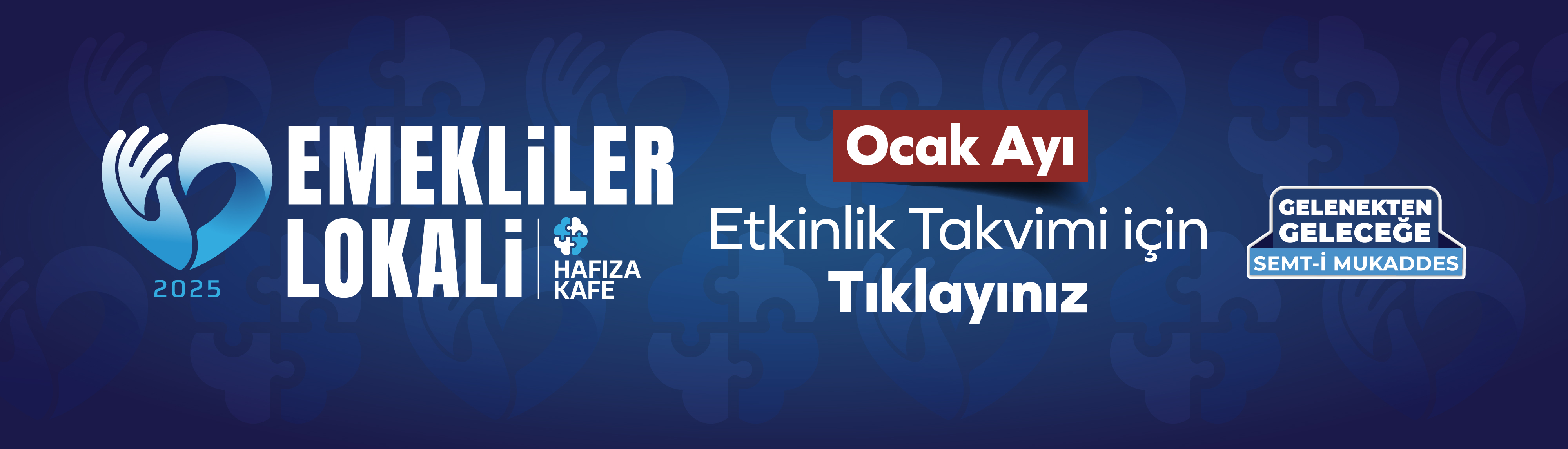 Emekliler Lokali Hafıza Kafe Ocak Ayı Etkinlik Takvimi