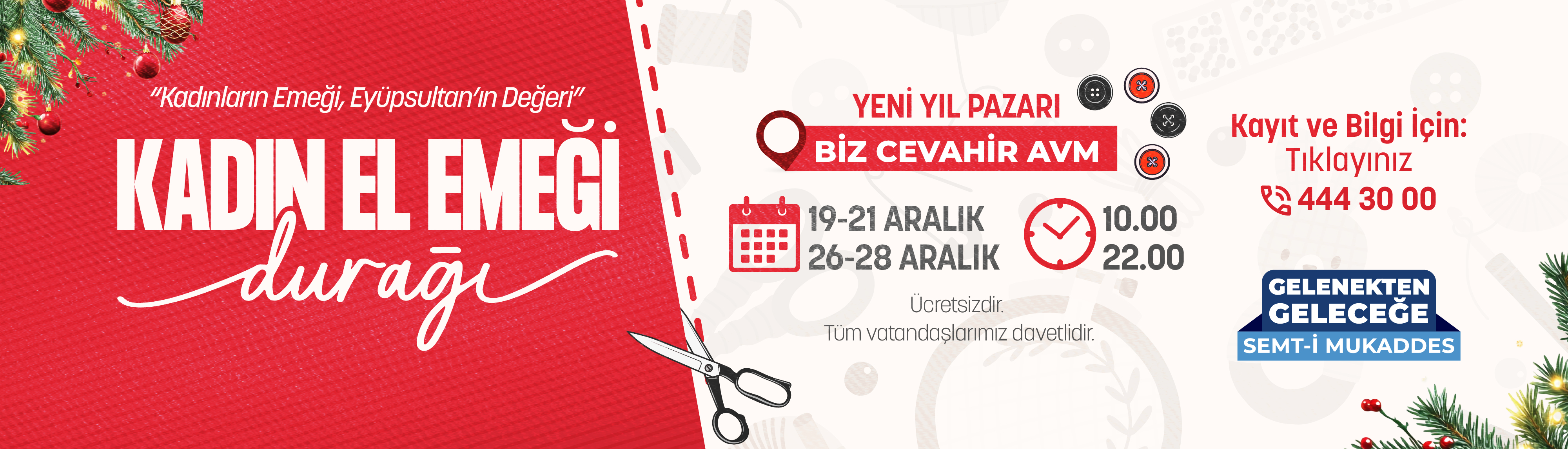 Kadın El Emeği Ürünleri Yeni Yıl Festivali