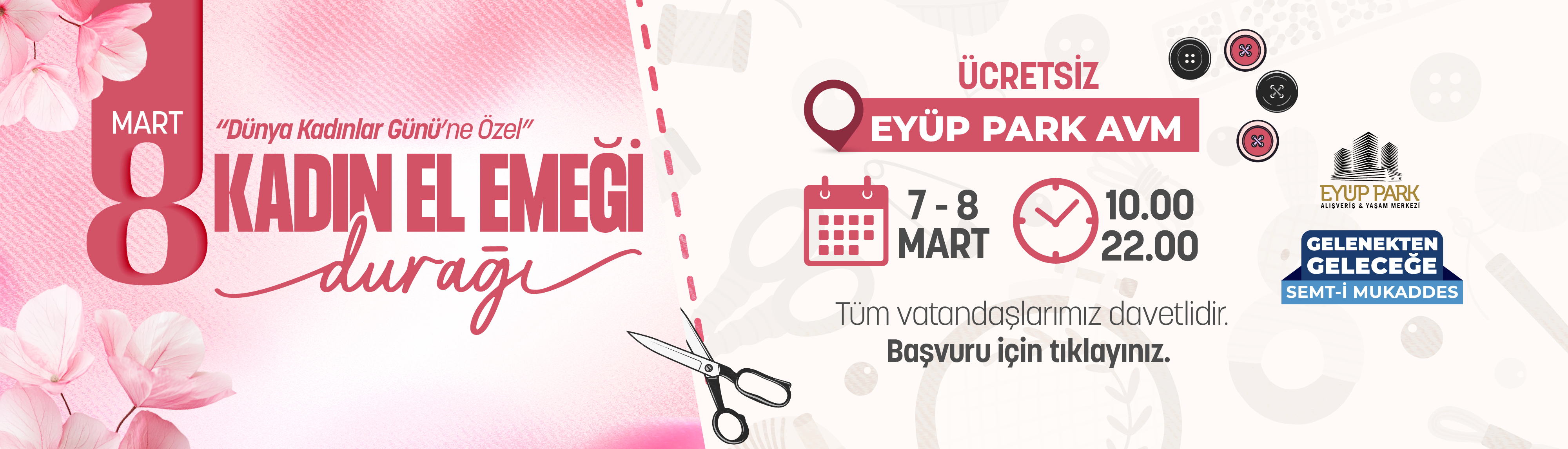 8 Mart Dünya Kadınlar Günü'ne Özel Kadın El Emeği Durağı