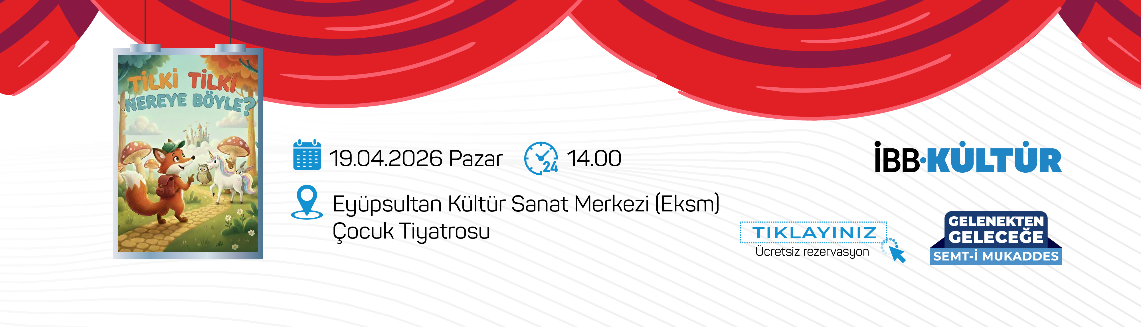 Tilki Tilki Nereye Böyle EKSM Çocuk Tiyatrosu