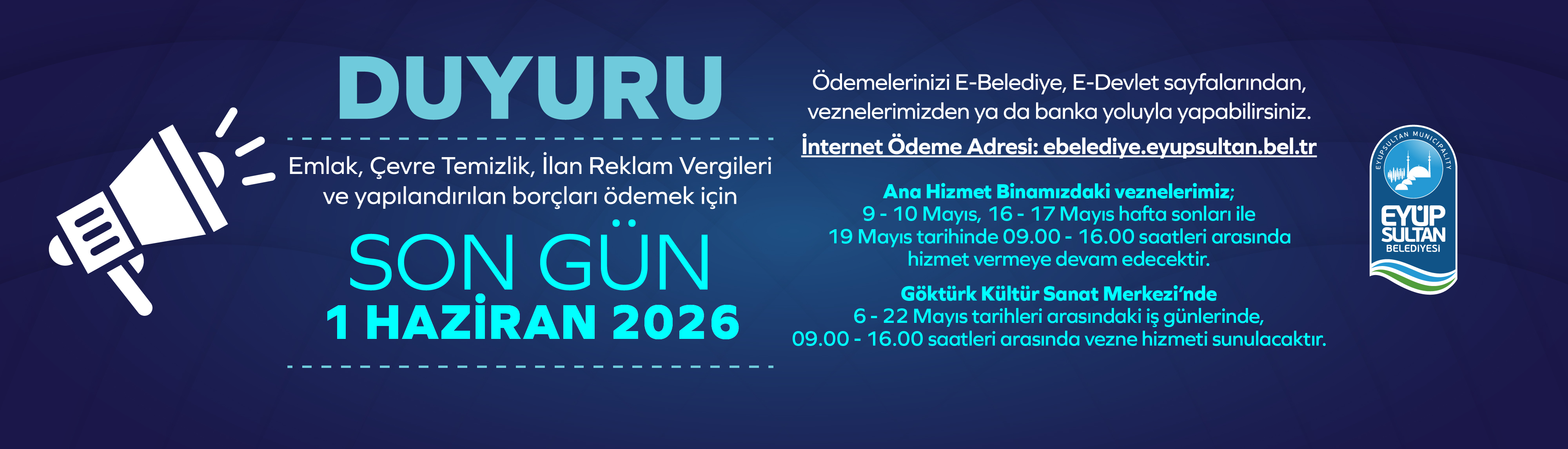 2026 - Mayıs ayı vergi duyuru 