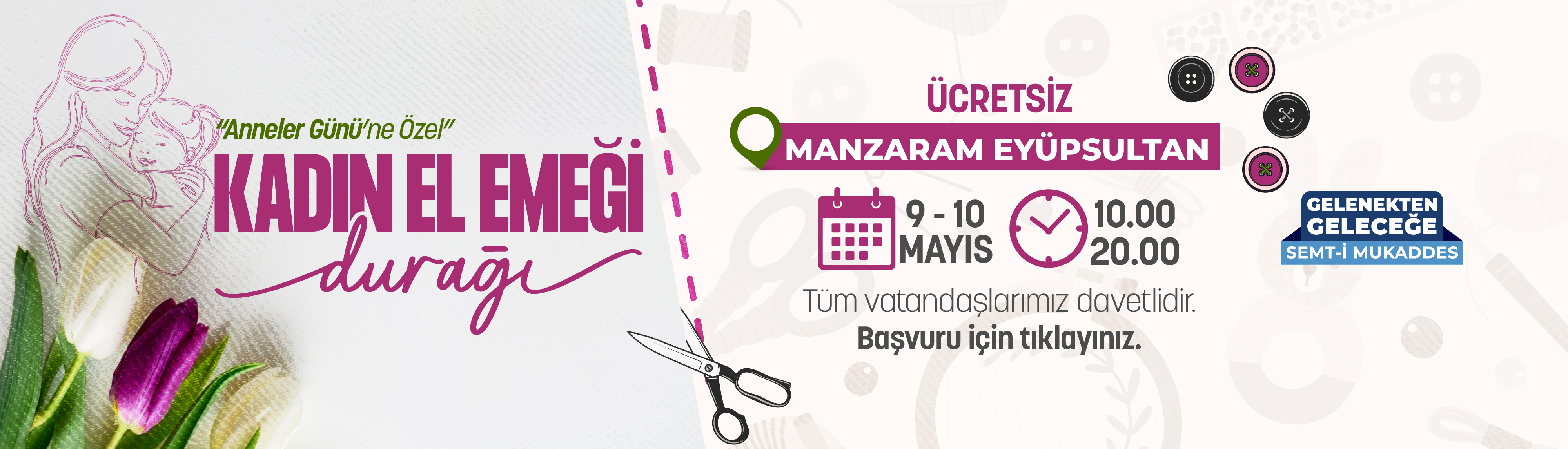 Anneler Günü'ne Özel Kadın El Emeği Festivali 
