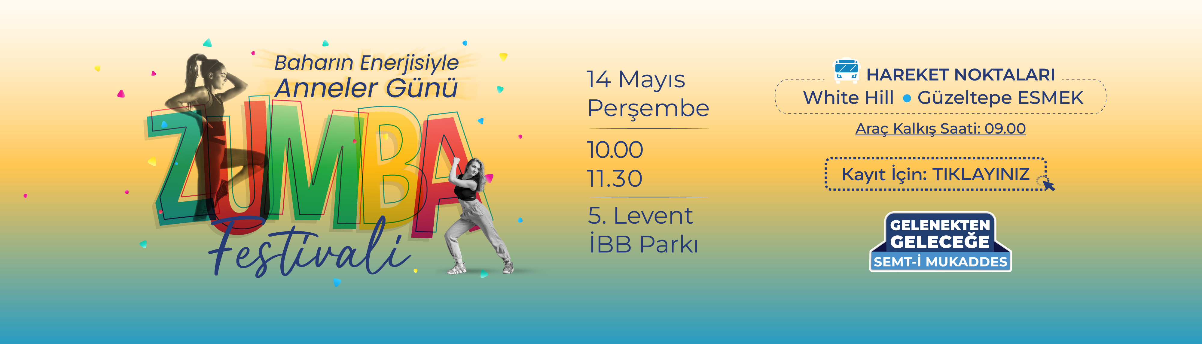 Baharın Enerjisiyle Anneler Günü Zumba Festivali