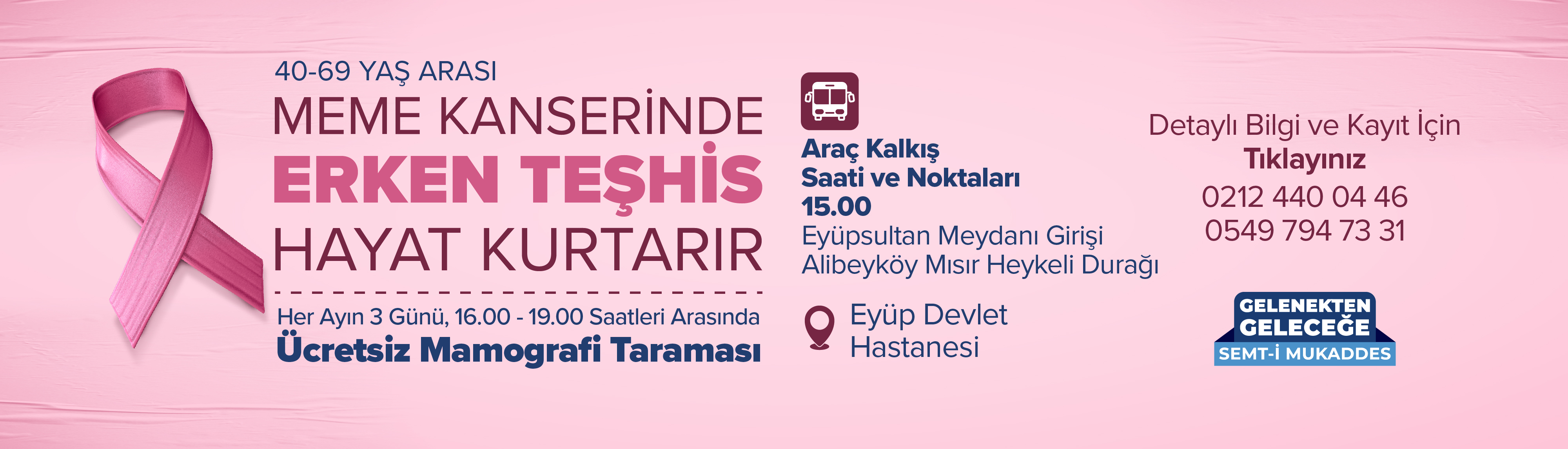 Meme Kanserinde Erken Teşhis Hayat Kurtarır