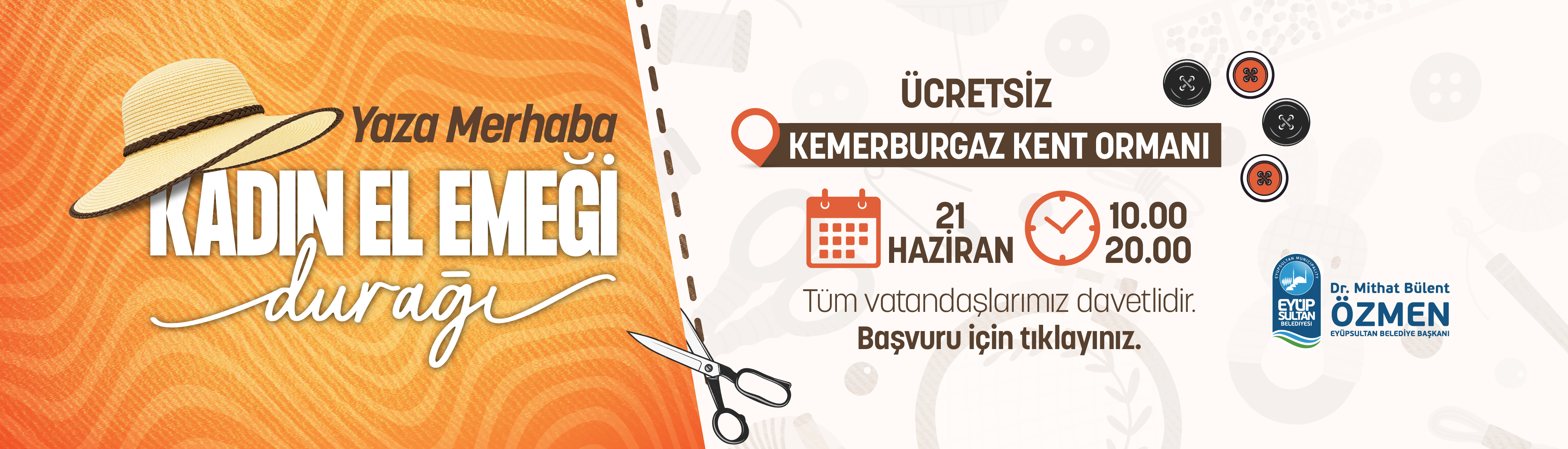 Yaza Merhaba Kadın El Emeği Ürünleri Festivali