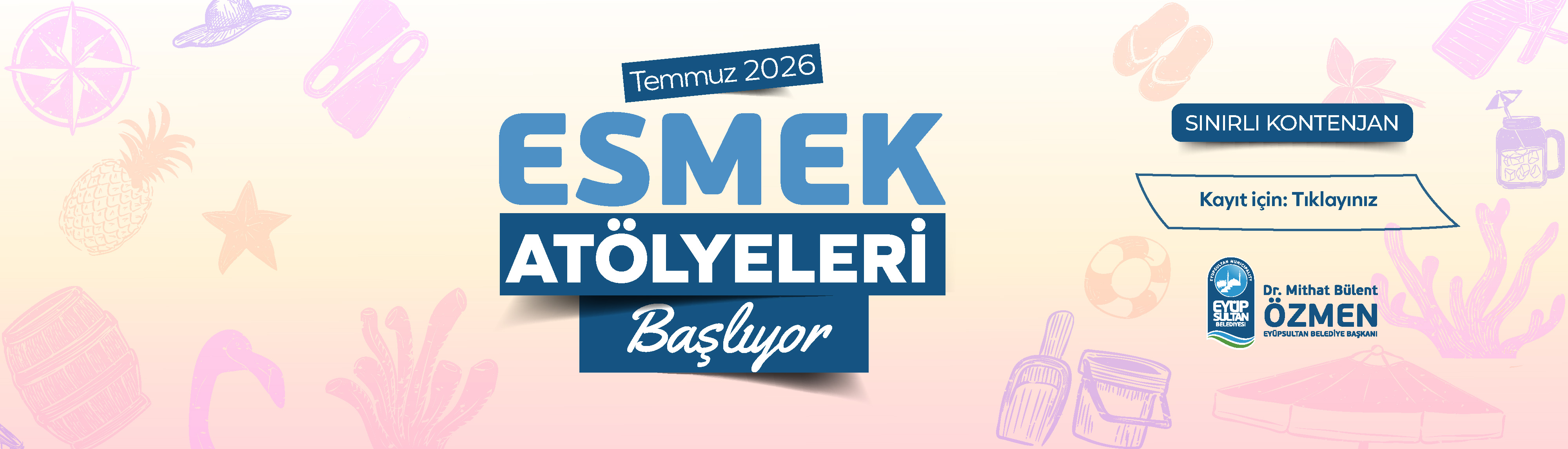 ESMEK Temmuz Ayı Workshop Takvimi