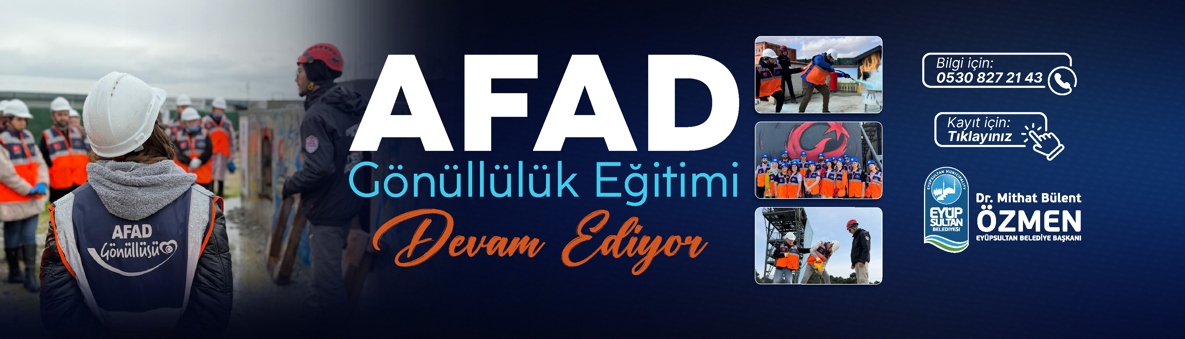 AFAD Gönüllülük eğitimi