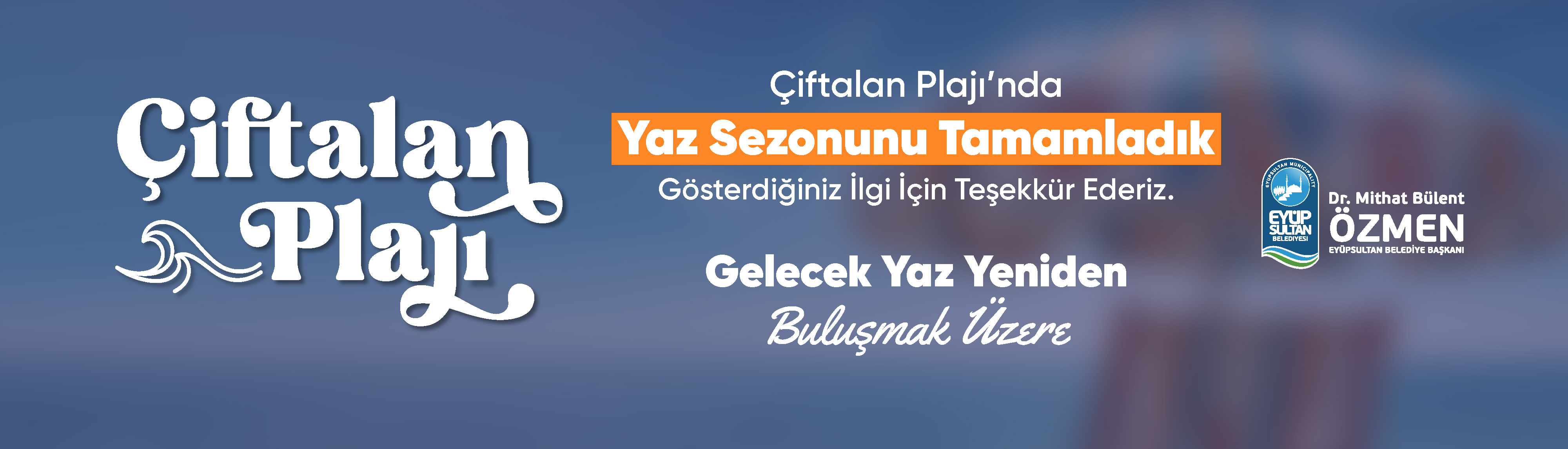 Çiftalan Plajı Duyuru