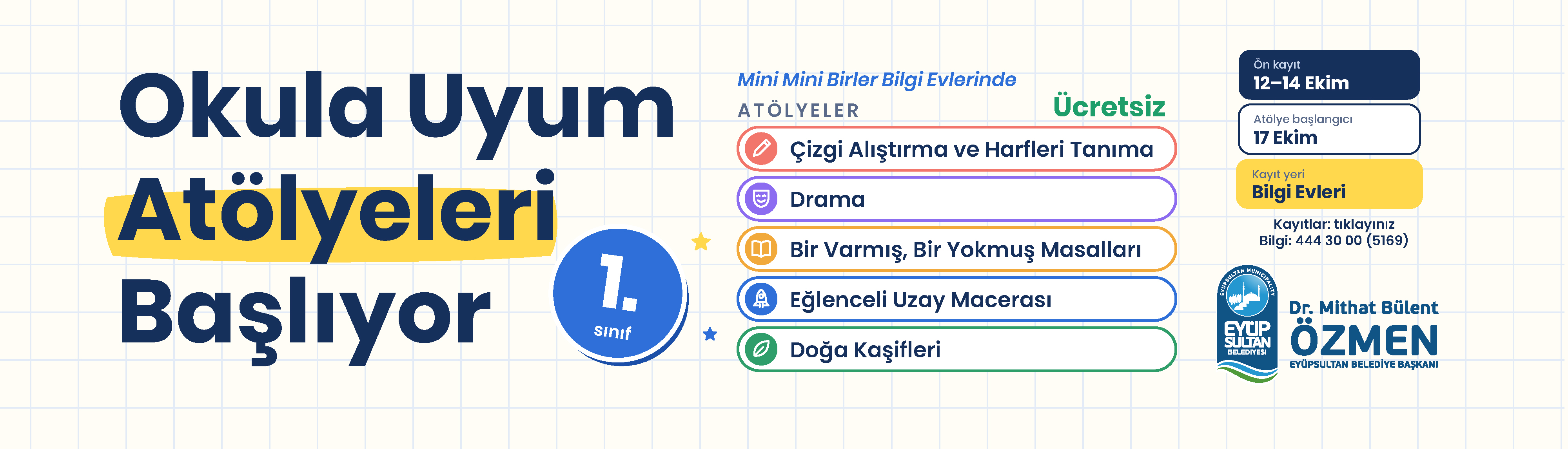  1. Sınıf Bilgi Evi Atölyeleri 