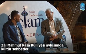 Zal Mahmut Paşa Külliyesi avlusunda kültür... Zal Mahmut Paşa Külliyesi avlusunda kültür...