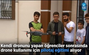 Geleceğin Drone pilotları Eyüpsultan'da yetişiyor