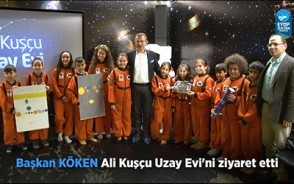 Geleceğin Astronomları Ali Kuşçu Uzay Evinde