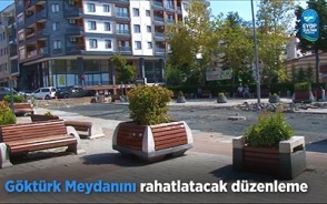 Göktürk Meydanını rahatlatacak düzenleme