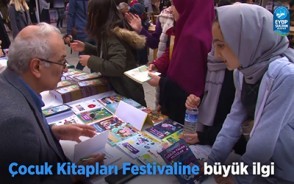 Çocuk Kitapları Festivaline büyük ilgi Çocuk Kitapları Festivaline büyük ilgi