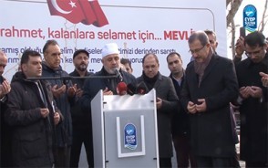 Eyüpsultan'da Mevlid-i Şerif okuttuk