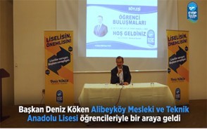Liseliler sordu, Başkan Deniz Köken cevapladı Liseliler sordu, Başkan Deniz Köken cevapladı