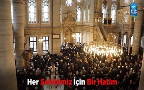 Her Şehidimiz İçin Bir Hatim Her Şehidimiz İçin Bir Hatim