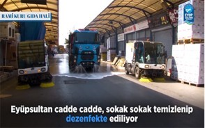 Koronavirüs dezenfekte çalışmalarımız devam ediyor