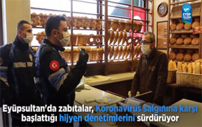 Eyüpsultan'da Zabıtalar, Market, Restoran ve Pazarları Denetledi Eyüpsultan'da Zabıtalar, Market, Restoran ve Pazarları Denetledi