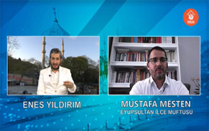 Programımızın bugünkü konuğu Eyüpsultan İlçe Müftüsü Programımızın bugünkü konuğu Eyüpsultan İlçe Müftüsü