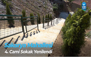 Sakarya Mahallesi 4. Cami Sokak Yenilendi Sakarya Mahallesi 4. Cami Sokak Yenilendi