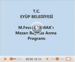 M.Fevzi ÇAKMAK'ı Mezarı Başında Anma Programı M.Fevzi ÇAKMAK'ı Mezarı Başında Anma Programı