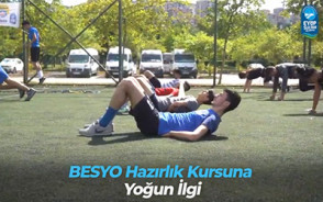 BESYO Hazırlık Kursuna Yoğun İlgi