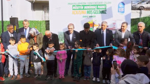 Hüseyin Demirbaş Parkı açıldı