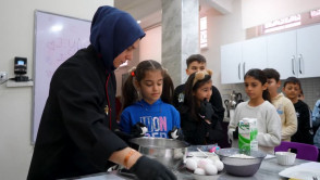 Sömestir etkinliklerimiz kapsamında Eyüp ESMEK'te Waffle Yapımı Atölyesi