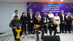 Engelliler ve aileleri iftar yemeği buluşması