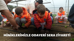 Çocuk Etkinlik Merkezlerimizdeki miniklerimizle Odayeri Serası'ndaydık!