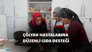Çölyak hastalarına yönelik düzenli gıda desteğimizi sürdürüyoruz