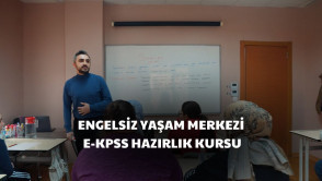 E-KPSS hazırlık kursumuzla engelli komşularımızın hayallerine giden yolda yan yana yürüyoruz.