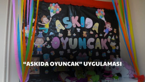  Oyun Saati (OYSA) merkezlerimizde hayata geçirdiğimiz “Askıda Oyuncak” uygulaması!
