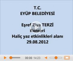 Eşref Ziya Terzi konseri Etkinlik alanı Eşref Ziya Terzi konseri Etkinlik alanı